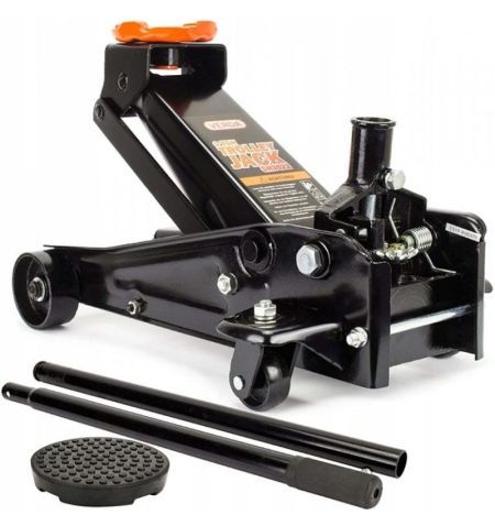 Hever hydraulický - pojízdný 3000kg / nízkoprofilový 140-470mm / 2x gumová podložka / rukavice | Filson Store