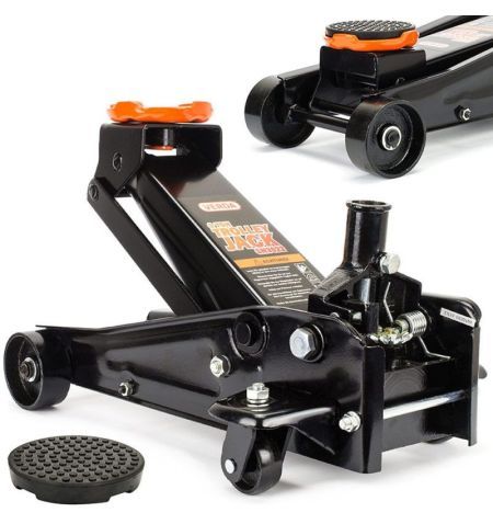 Hever hydraulický - pojízdný 3000kg / nízkoprofilový 140-470mm / 2x gumová podložka / rukavice | Filson Store
