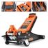 Hever hydraulický - pojízdný 3000kg / nízkoprofilový 73-515mm / dvoupístový / 2x gumová podložka / rukavice | Filson Store