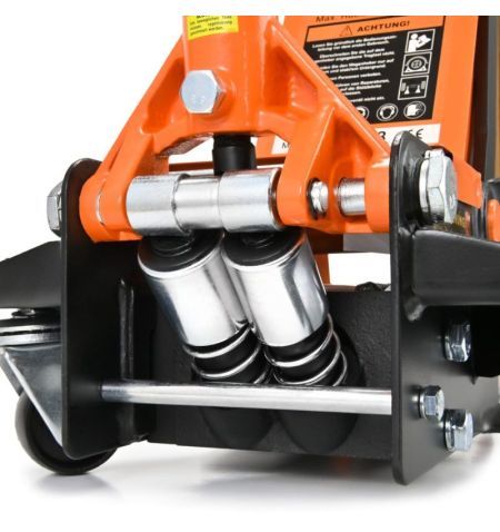 Hever hydraulický - pojízdný 3000kg / nízkoprofilový 73-515mm / dvoupístový / 2x gumová podložka / rukavice | Filson Store