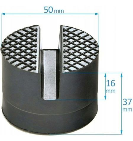 Guma pod prahy vozidla na hever / podložka pryžová ochranná - průměr 50mm / výška 35mm | Filson Store