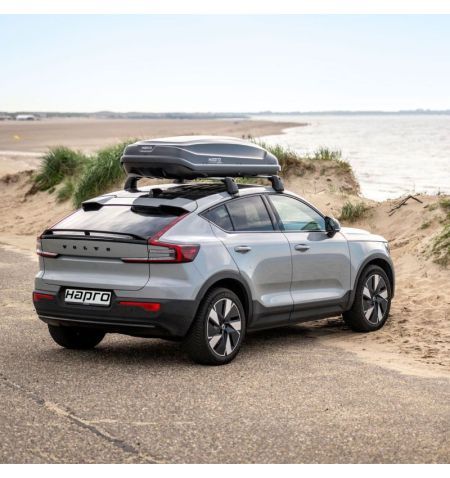 Střešní box Hapro Explorer 400 - objem 420l / oboustranné otevírání / antracit | Filson Store Střešní box Hapro Explorer 400 - objem 420l / oboustranné otevírání / antracit | Filson Store