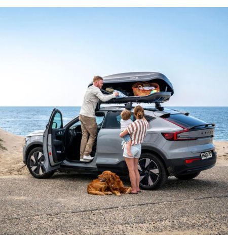 Střešní box Hapro Explorer 400 - objem 420l / oboustranné otevírání / antracit | Filson Store Střešní box Hapro Explorer 400 - objem 420l / oboustranné otevírání / antracit | Filson Store