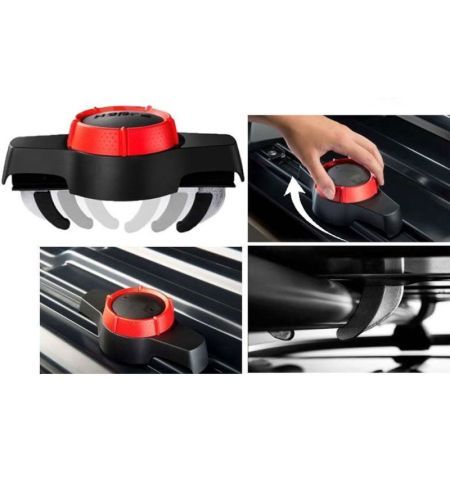 Střešní box Hapro Zenith 6.6 Anthracite - objem 360l / oboustranné otevírání / antracit | Filson Store Střešní box Hapro Zenith 6.6 Anthracite - objem 360l / oboustranné otevírání / antracit | Filson Store