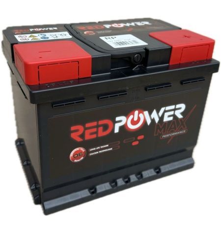 Autobaterie / akumulátor kyselino-olověný Red Power 12V 55Ah
