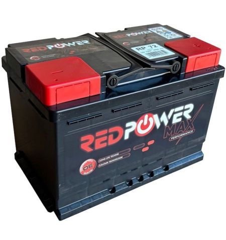 Autobaterie / akumulátor kyselino-olověný Red Power 12V 72Ah
