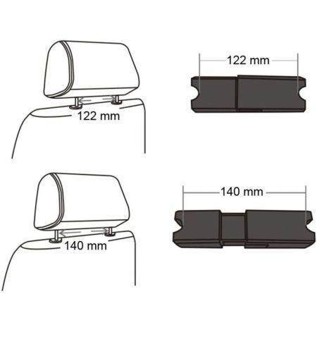 Stolek do auta na opěrku hlavy Joyart - luxusní / černý / na notebook / držák nápojů | Filson Store Stolek do auta na opěrku hlavy Joyart - luxusní / černý / na notebook / držák nápojů | Filson Store