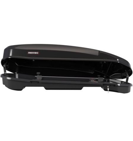 Střešní box Menabo Satellite 600 Black Glossy Duo - objem 600l / oboustranné otevírání / lesklý černý | Filson Store