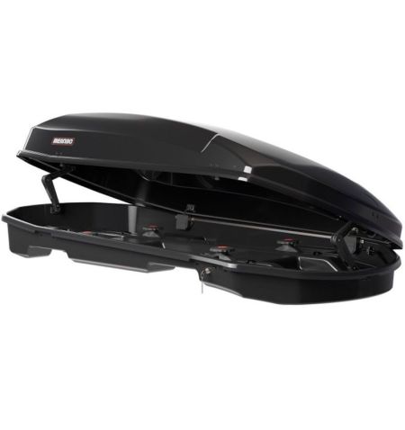 Střešní box Menabo Satellite 600 Black Glossy Duo - objem 600l / oboustranné otevírání / lesklý černý | Filson Store