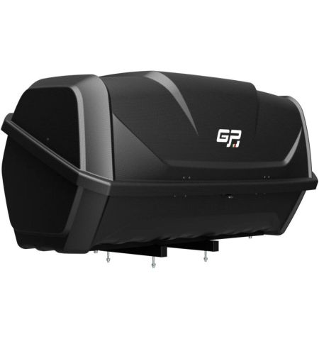 Zadní box na nosič na tažné zařízení GP Evolve - objem 340l / uzamykací / černý | Filson Store Zadní box na nosič na tažné zařízení GP Evolve - objem 340l / uzamykací / černý | Filson Store