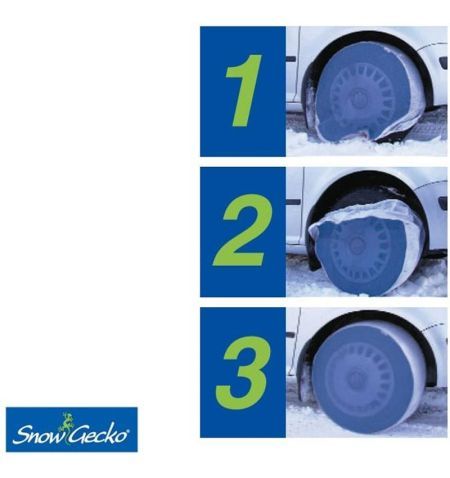 Sněhové řetězy / textilní návleky AutoSock Snow Gecko - velikost 5XL / rakouská norma Ö-Norm | Filson Store