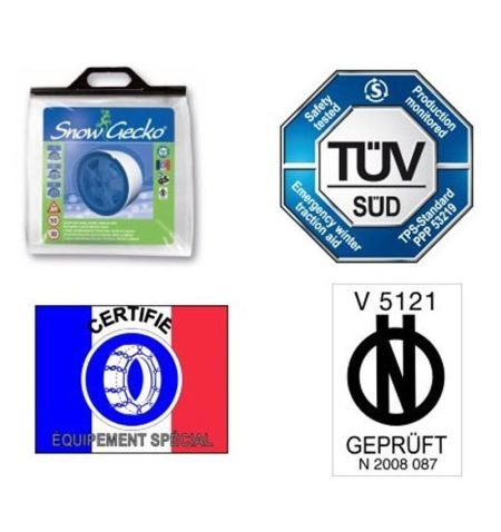 Sněhové řetězy / textilní návleky AutoSock Snow Gecko - velikost 5XL / rakouská norma Ö-Norm | Filson Store