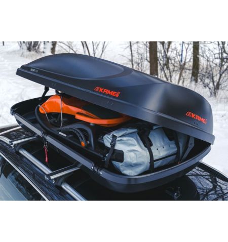 Střešní box Kamei Husky 510 - objem 510l / oboustranné otevírání / černý matný | Filson Store Střešní box Kamei Husky 510 - objem 510l / oboustranné otevírání / černý matný | Filson Store