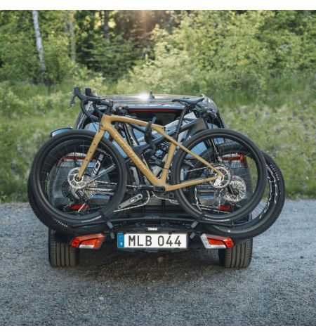 Nosič na tažné zařízení na 2 kola / elektrokola Thule EasyFold 3 - sklopný skládací | Filson Store