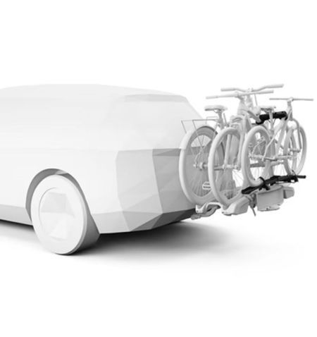 Nosič na tažné zařízení na 2 kola / elektrokola Thule EasyFold 3 - sklopný skládací | Filson Store