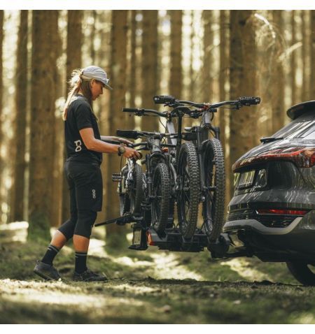 Nosič na tažné zařízení na 3 kola / elektrokola Thule EasyFold 3 - sklopný skládací | Filson Store