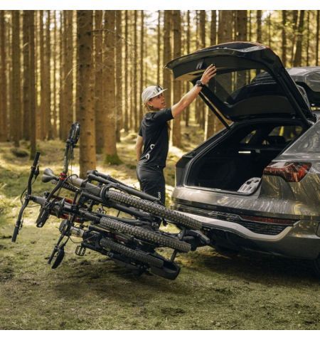 Nosič na tažné zařízení na 3 kola / elektrokola Thule EasyFold 3 - sklopný skládací | Filson Store