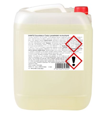 Čistící prostředek na kuchyně / dezinfekce Sanitiz 10l | Filson Store