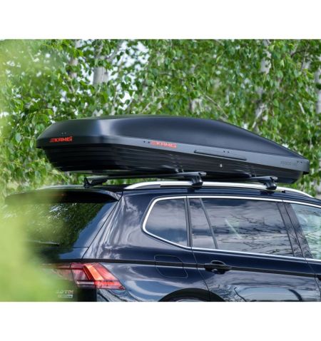 Střešní box Kamei Fosco 540 - objem 540l / oboustranné otevírání / černý matný | Filson Store