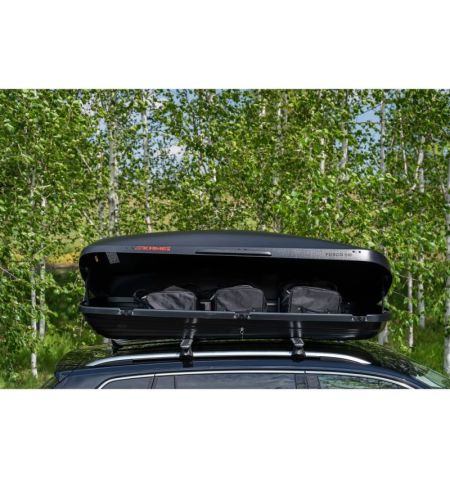 Střešní box Kamei Fosco 540 - objem 540l / oboustranné otevírání / černý matný | Filson Store