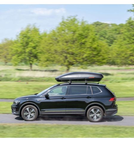 Střešní box Kamei Fosco 540 - objem 540l / oboustranné otevírání / černý matný | Filson Store