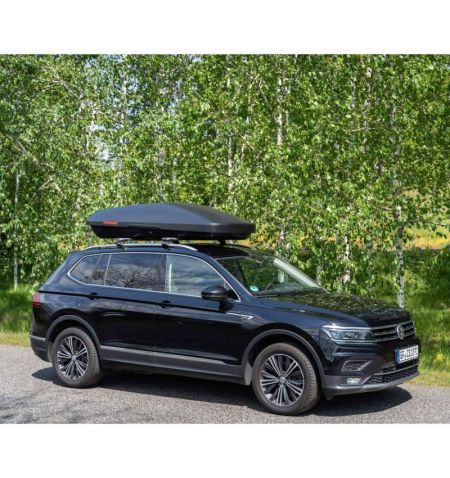 Střešní box Kamei Fosco 540 - objem 540l / oboustranné otevírání / černý matný | Filson Store