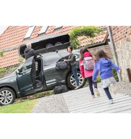 Střešní box Kamei Fosco 540 - objem 540l / oboustranné otevírání / černý matný | Filson Store