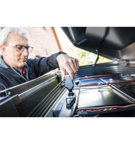 Střešní box Kamei Fosco 540 - objem 540l / oboustranné otevírání / černý matný | Filson Store