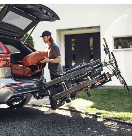 Nosič na tažné zařízení na 2 kola / elektrokola Thule EasyFold XT F 2B - sklopný skládací | Filson Store