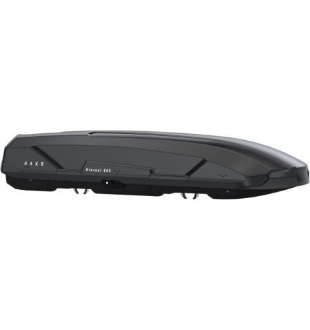 Střešní box Hakr Eternal 600 Black Glossy - objem 600l / oboustranné otevírání / lesklý černý | Filson Store