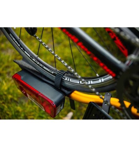 Nosič na tažné zařízení na 1 kolo / elektrokolo TMK Fly 01 oranžový - skládací / vak pro uskladnění | Filson Store Nosič na tažné zařízení na 1 kolo / elektrokolo TMK Fly 01 oranžový - skládací / vak pro uskladnění | Filson Store