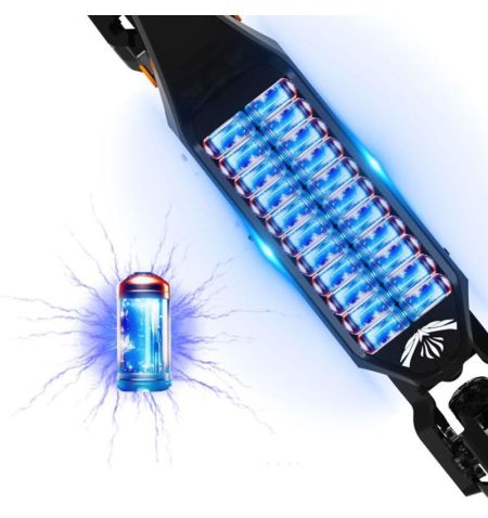 Koloběžka elektrická / elektrokoloběžka Aroso DT06 Single - 1 motor 1900W / Li-Ion aku 60V 18.2Ah / odpružená / černá | Filso...