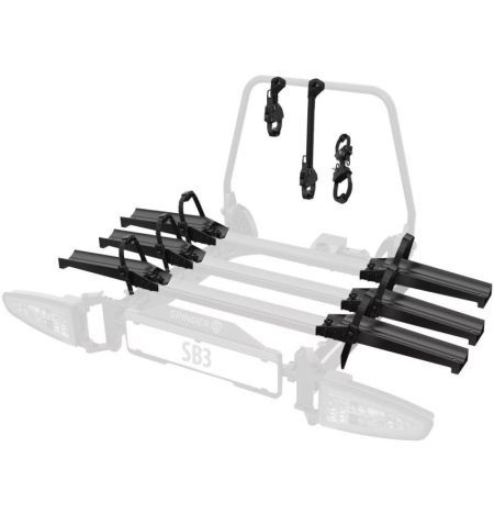 Nosič na tažné zařízení na 3 kola / elektrokola Spinder BS3 - na základnu / platformu Spinder SB3 | Filson Store