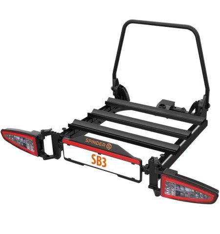 Nosič na tažné zařízení - základna / platforma s boxem 550l na zavazadla Spinder SB3 / BX1 Transport box | Filson Store