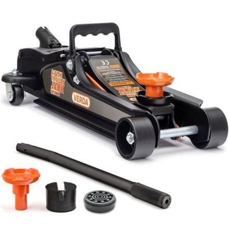 Hever hydraulický - pojízdný 2500kg / nízkoprofilový 86-365mm / 3x gumová podložka / rukavice / kufr | Filson Store