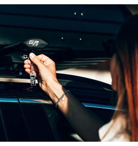 Příčníky na integrované podélníky GP Balance 130cm - aluminium / uzamykatelné / aero křídlo / černé / rozšiřující sada | Fils...