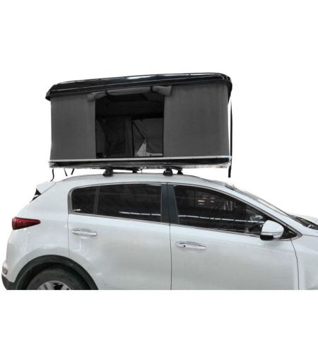 Střešní autostan Aroso Eifel pro 2 osoby - s ABS skořepinou / černý / šedá plachta | Filson Store