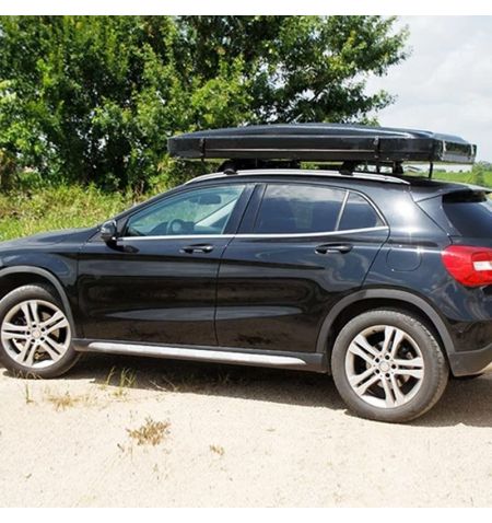 Střešní autostan Aroso Eifel pro 2 osoby - s ABS skořepinou / černý / šedá plachta | Filson Store