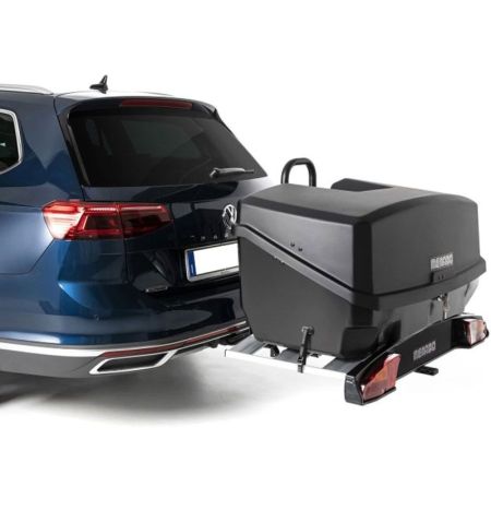 Nosič na tažné zařízení na 3 kola / elektrokola s boxem 300l na zavazadla Menabo Alcor 3 / Mizar | Filson Store