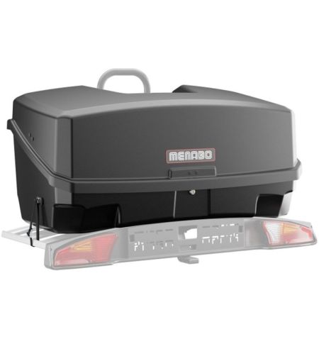 Nosič na tažné zařízení na 3 kola / elektrokola s boxem 300l na zavazadla Menabo Alcor 3 / Mizar | Filson Store