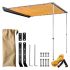 Markýza výsuvná na karavan / obytné auto / dodávku / osobní auto 200x300cm - písková | Filson Store