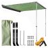 Markýza výsuvná na karavan / obytné auto / dodávku / osobní auto 200x250cm - zelená | Filson Store