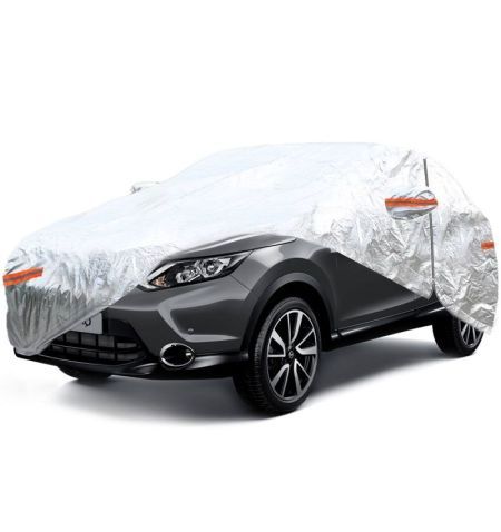 Plachta na auto / autoplachta - SUV/VAN velikost L / rozměry 480x185x145cm / stříbrná