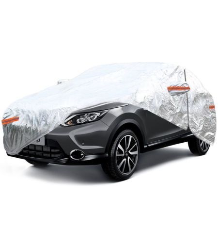 Plachta na auto / autoplachta - SUV/VAN velikost XL / rozměry 510x185x150cm / stříbrná