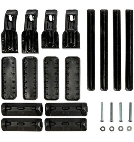 Střešní nosič / příčníky Menabo Omega - Fiat Panda III (Typ 312/319) (2011-2024) 5-dv rovná střecha / pozinková ocel / zamyka...