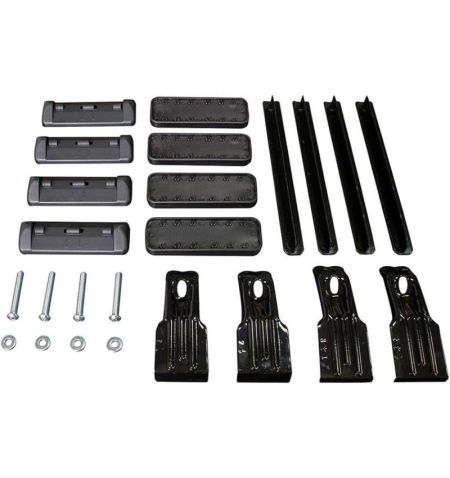 Střešní nosič / příčníky Menabo Omega - Fiat Panda III (Typ 312/319) (2011-2024) 5-dv rovná střecha / pozinková ocel / zamyka...