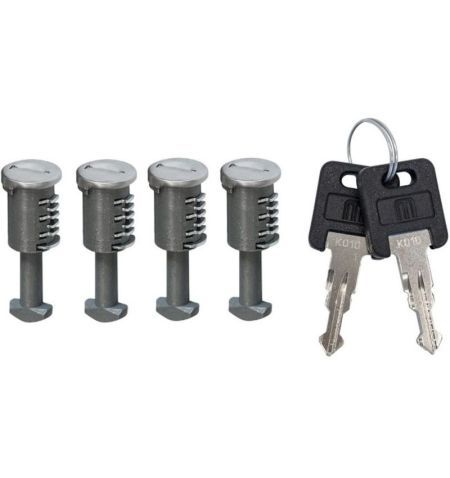 Střešní nosič příčníky Menabo Omega Fiat Panda III Typ 312/319 2015-2024 5-dv fixační body ve střeše / pozinková ocel / zamyk...