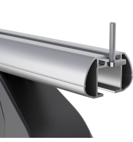 Střešní nosič / příčníky Menabo Omega - Toyota Vitz IV (Typ XP210) (2020-2024) 4-dv - rovná střecha / aluminium / zamykací | ...