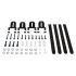 Střešní nosič / příčníky Menabo Omega - Volkswagen Amarok I (Typ 2H) (2010-2024) 4-dv - fixační body ve střeše / alu / zamyka...