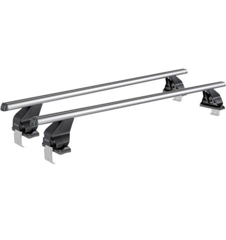 Střešní nosič / příčníky Menabo Omega - Seat Toledo IV (Typ KG) (2011-2019) 5-dv - rovná střecha / aluminium / bez zámků